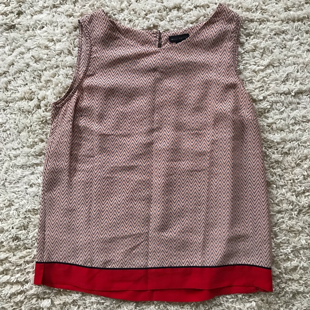 Willi Smith Printed Tank. Size Large.